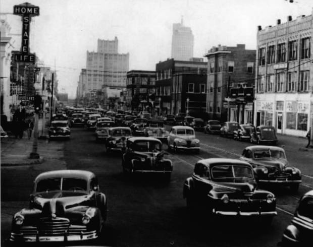 Vintage: Streets of St. Louis, Missouri (early XX Century